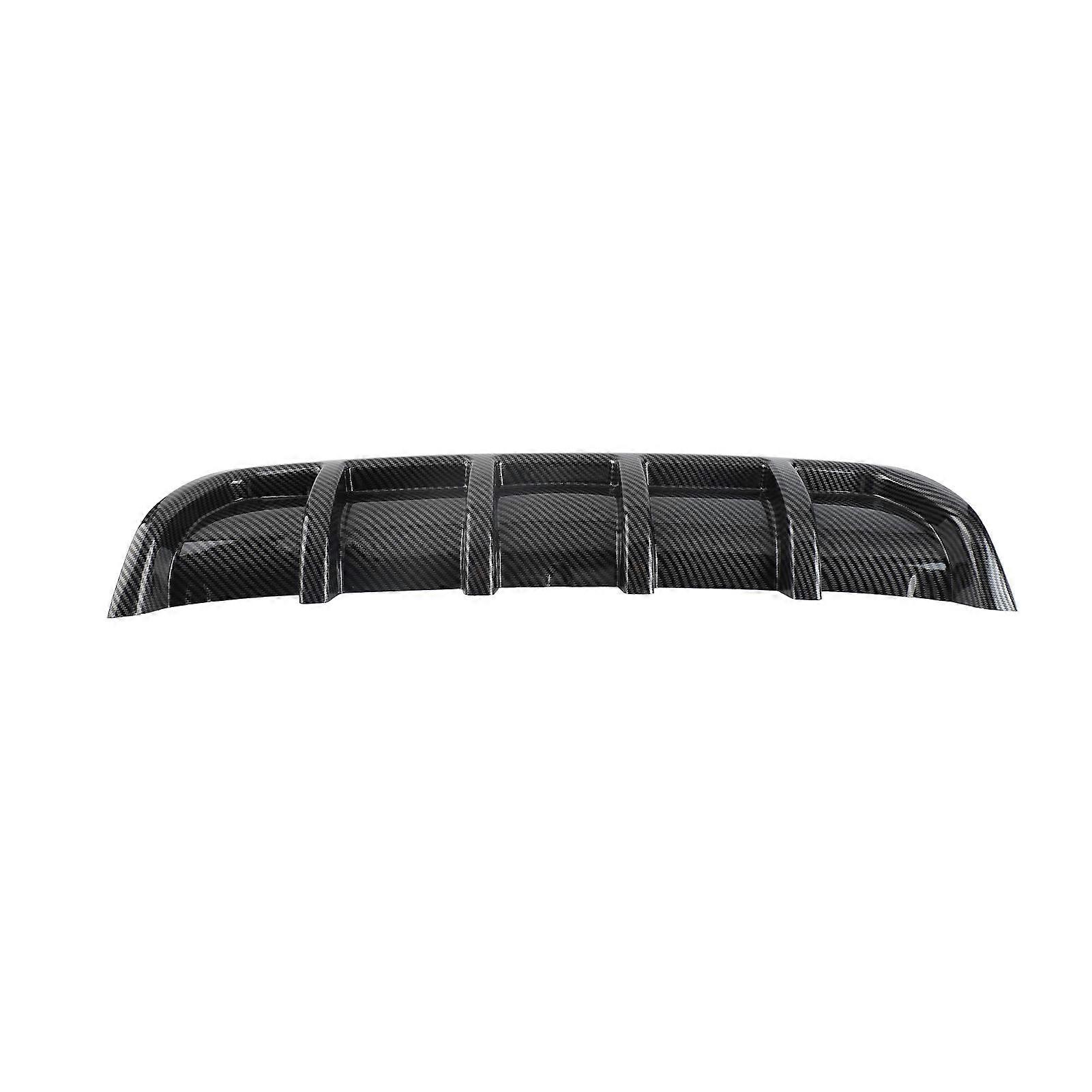 Universal 67CM Car Rear Bumper Lip Diffuser 6 Fin Style Car Back Bumper Spoiler Lip Splitter ABS