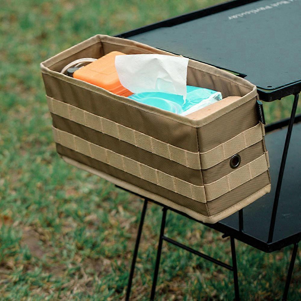 CAMPINGMOON Large Capacity Bag Polyester Fabric Multifunctional Chair Armrest Storage Organizer Outdoor Sundries Carry Bags