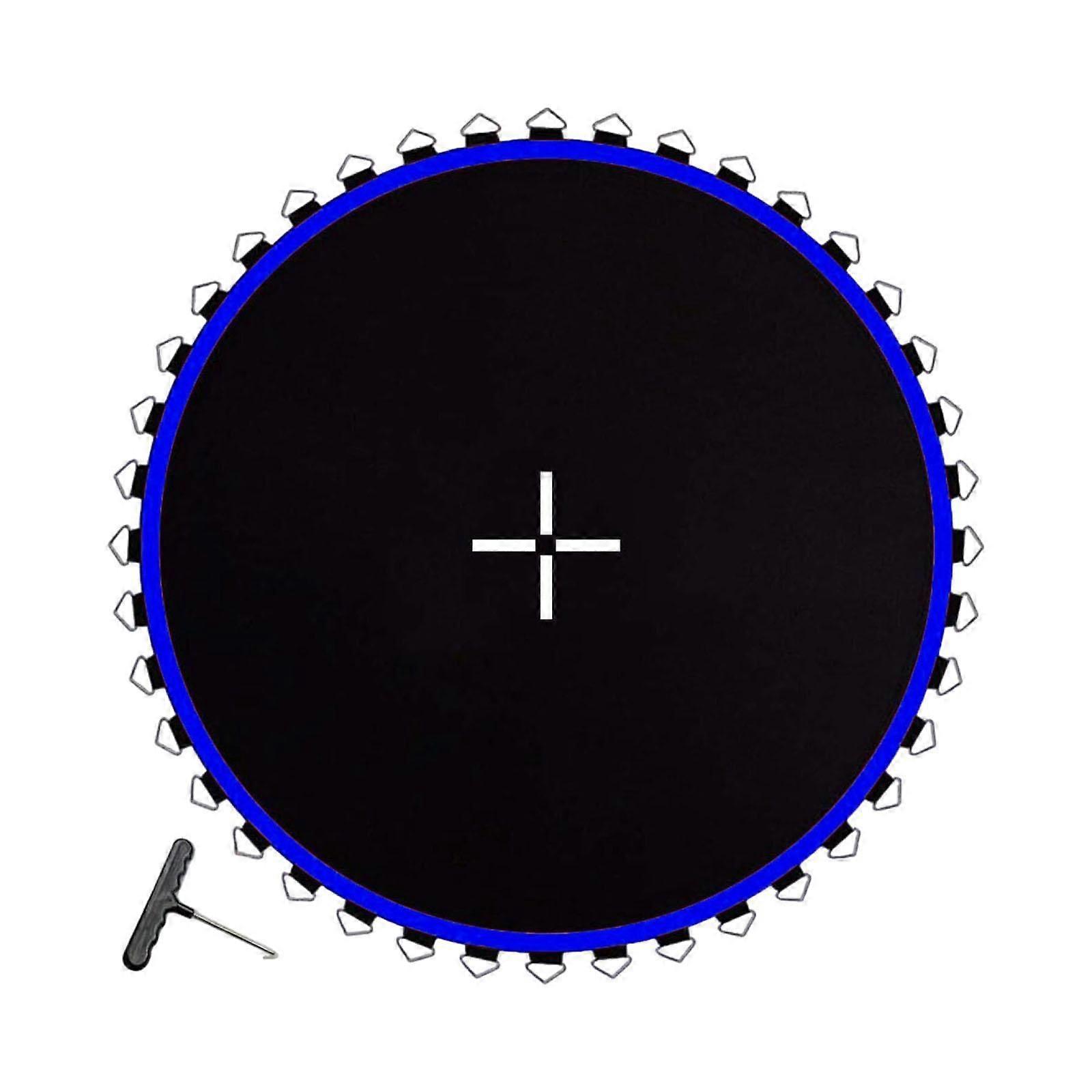 Trampoline Replacement Mat Accessory Round Home Reusable Trampoline Jump Mat Blue