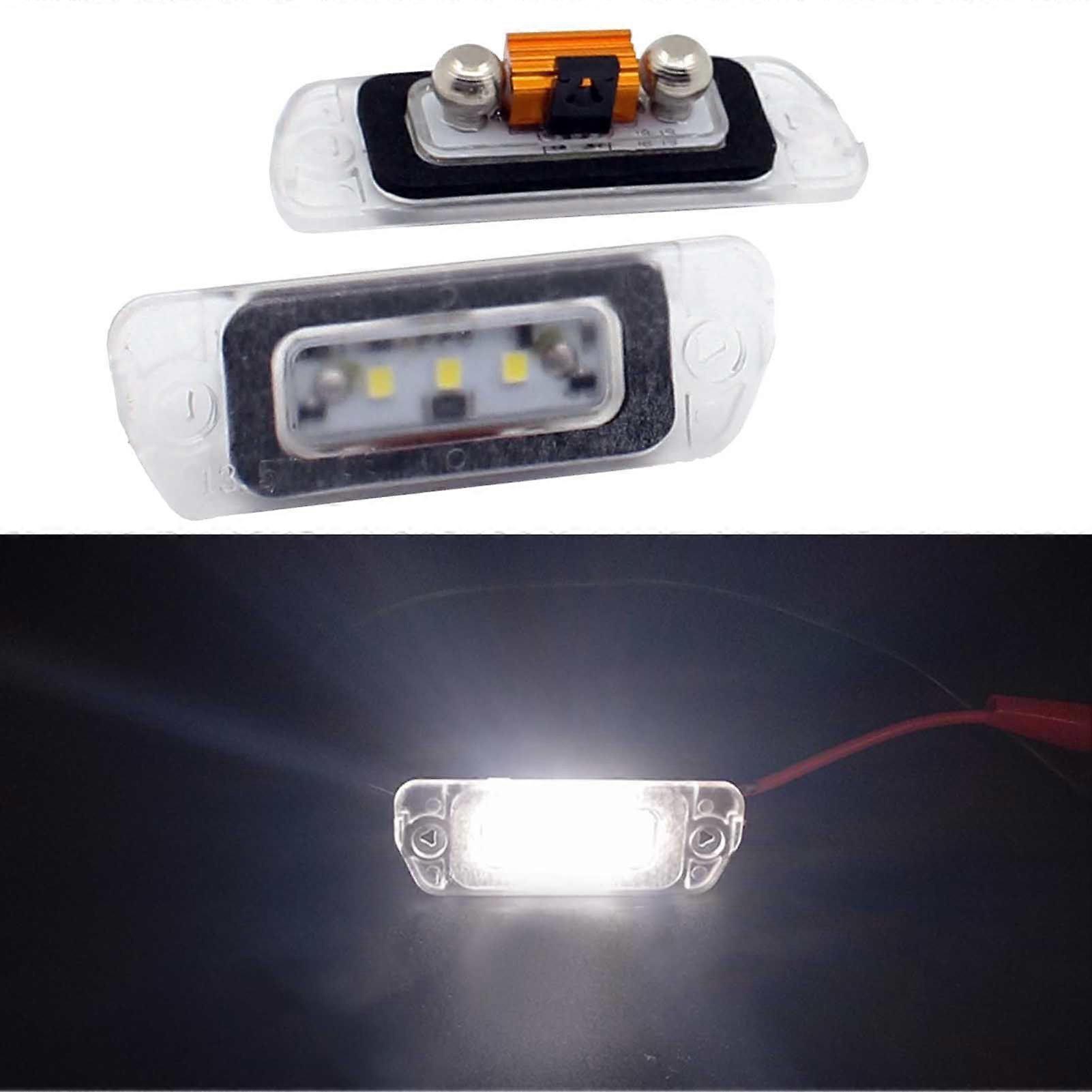 Error Free LED License Plate Lights For Mercedes ML GL R Class W164 X164 W251