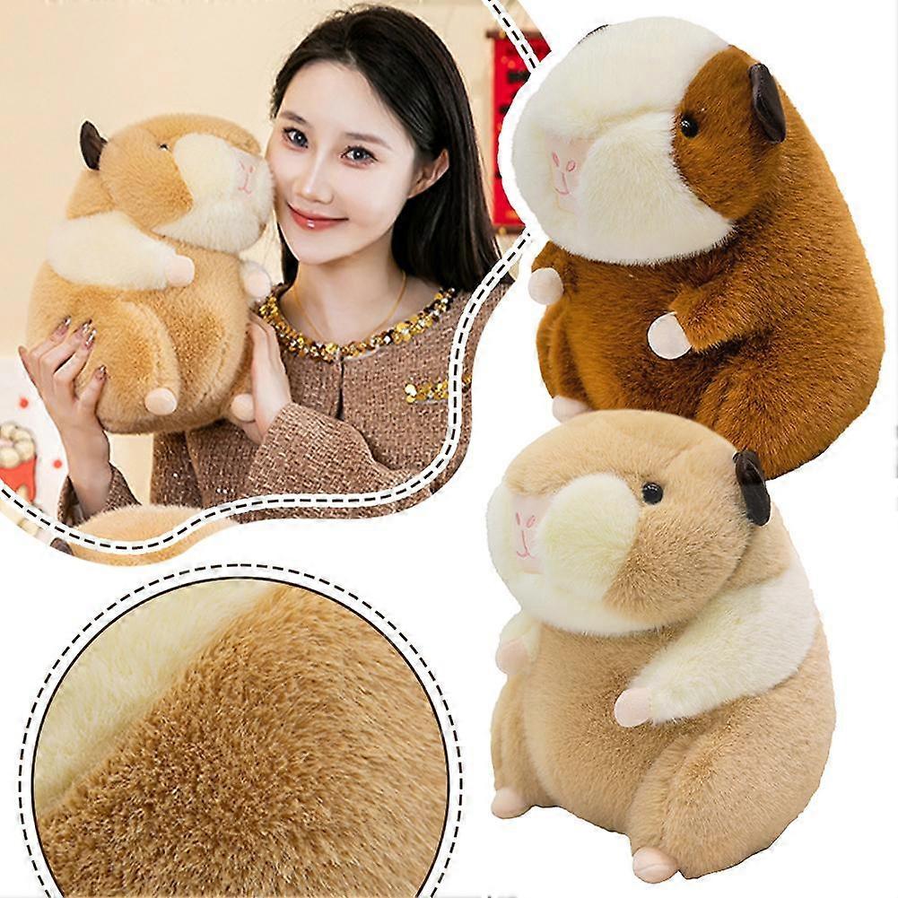 Realistic Guinea Pig Stuffed Animals Cute Plush Toys Soft Plushies Hugging Gifts