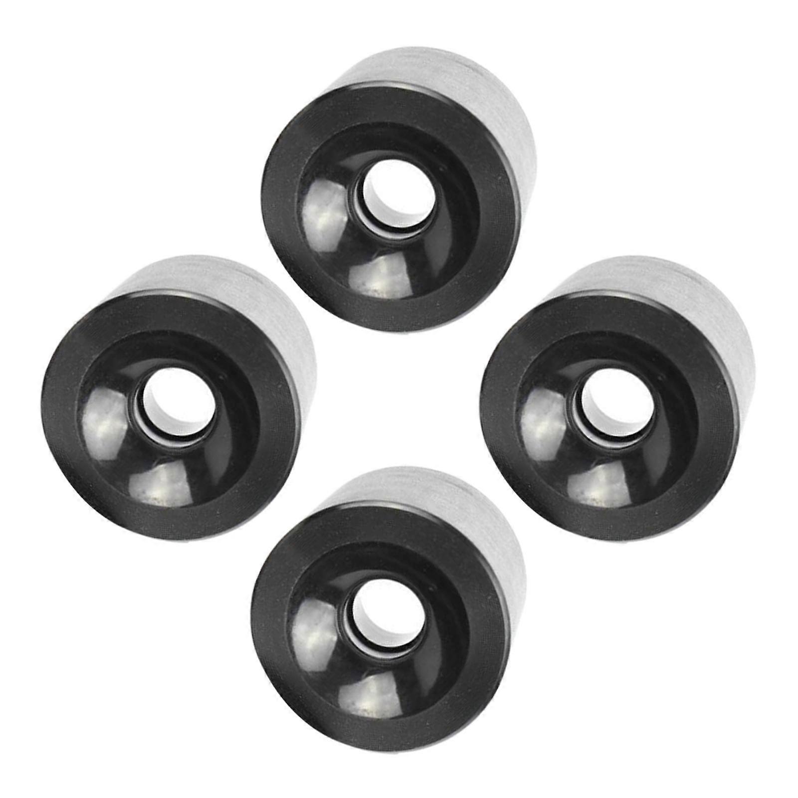4 Πακέτο 70mm Longboard PU τροχούς αντικατάστασης Skateboard 78A τροχούς σκληρότητας