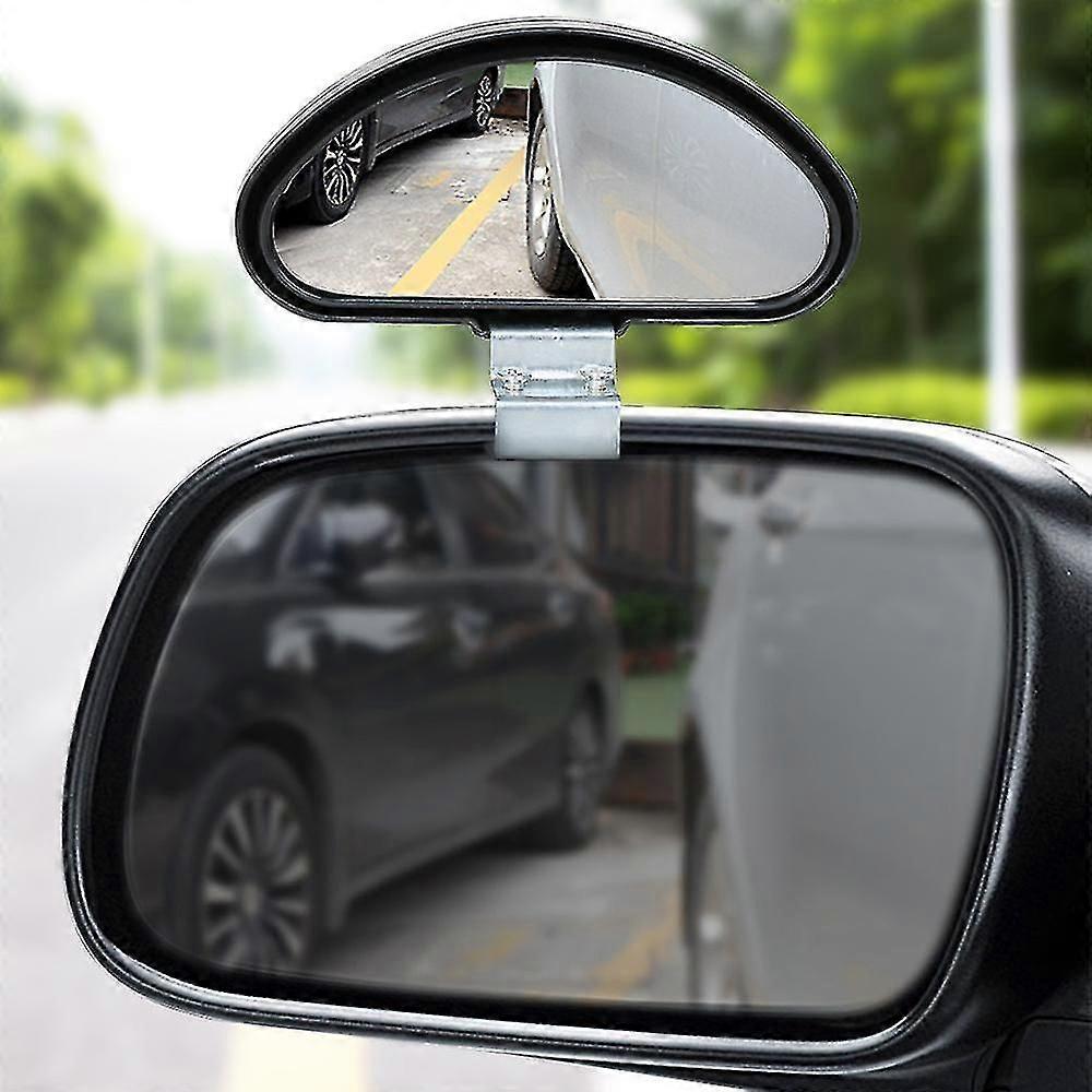 2 X Adjustable Car Van Blind Spot Blindspot Wide Angle Towing Mirror