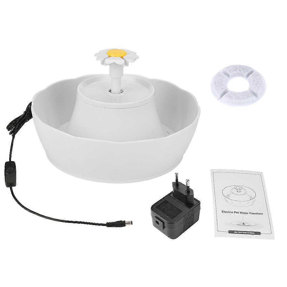 Auto Power-Off Pet Cat Drinking Fountain with LED Light, Automatic Water Dispenser for Cats, BPA-Free Plastic, 2.5L Capacity