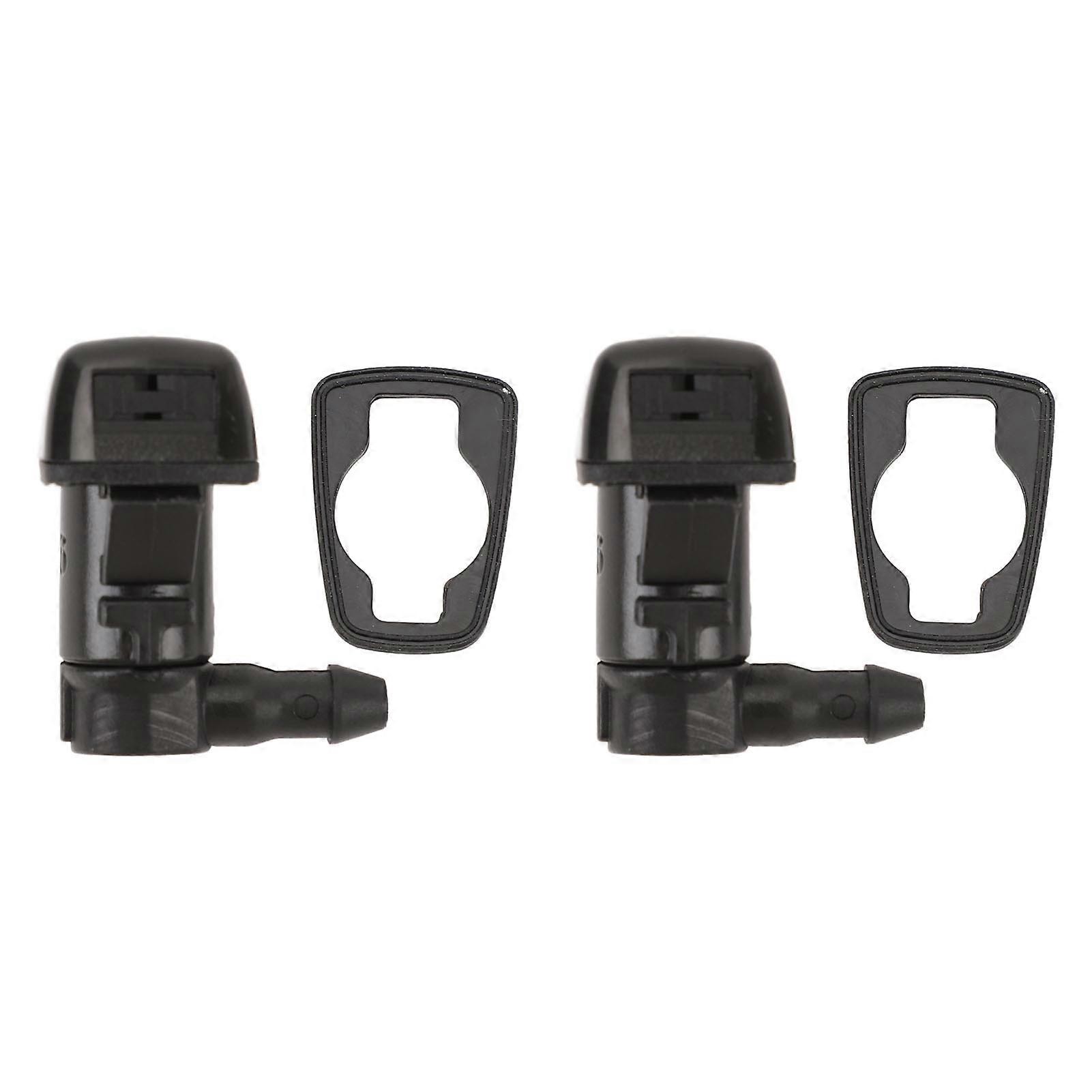 Pair of Windshield Washer Nozzles for Better Visibility and Safer Driving (BE8Z 17603 A) for Fiesta 2011-2019