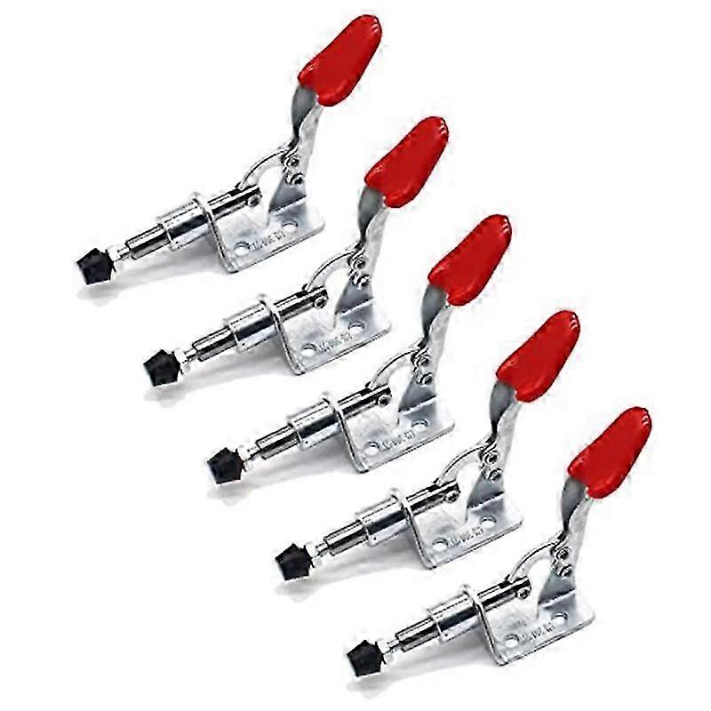 5 PCS Pull Latch 301AM Adjustable Toggle Clamp Stroke Clamp Push Pull Toggle Clamp Quick Release Ha