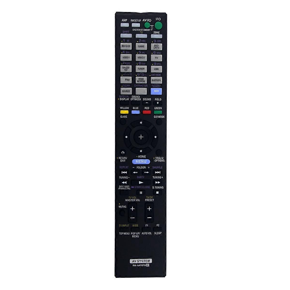 Replace RM-AAP078 Remote Control for Sony AV SYSTEM