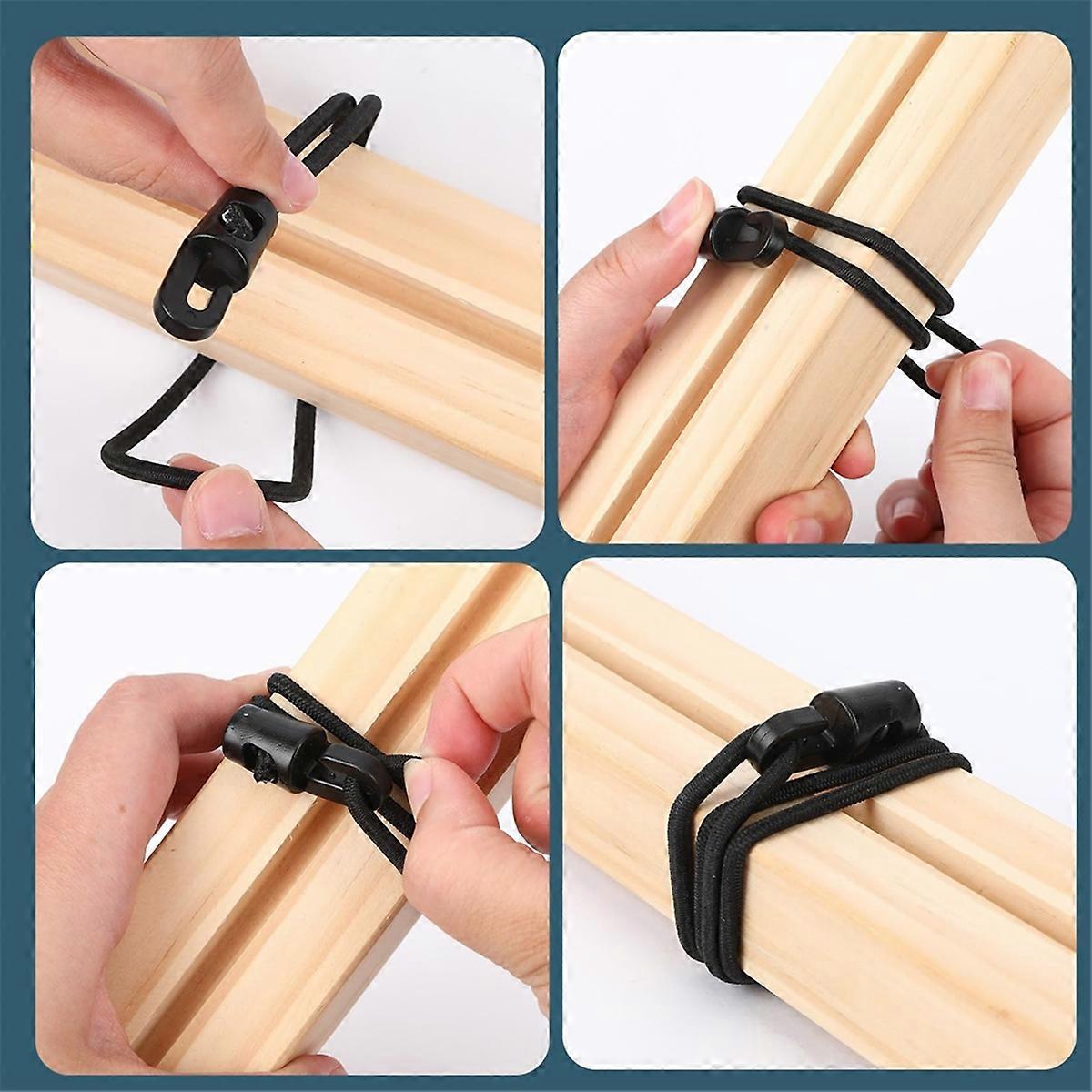 Bungee Cord With Hooks, Pack Of 20 Expander With Hooks, 25 Cm