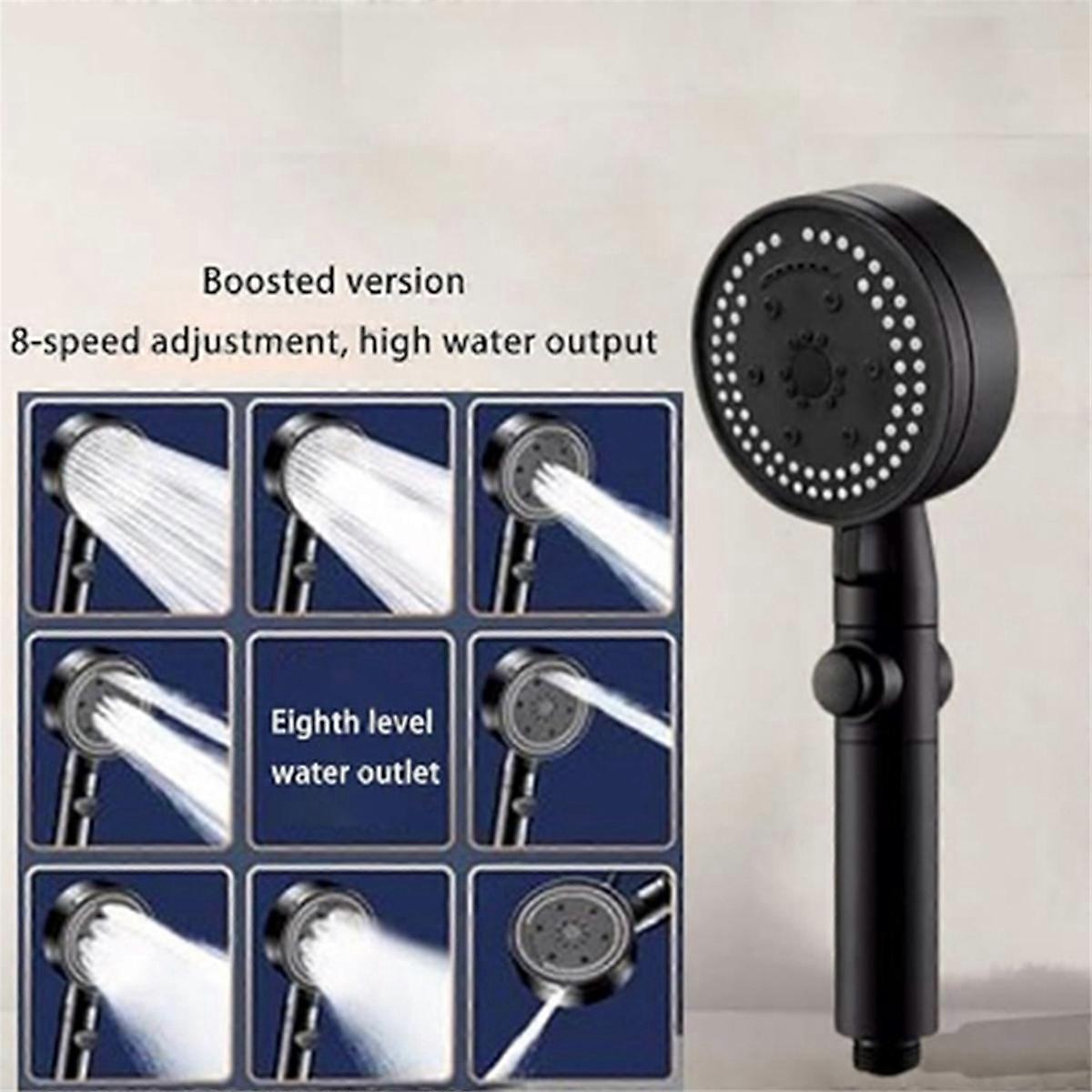 Shower Head with Handheld, High Pressure Showerhead with Long Hose,A