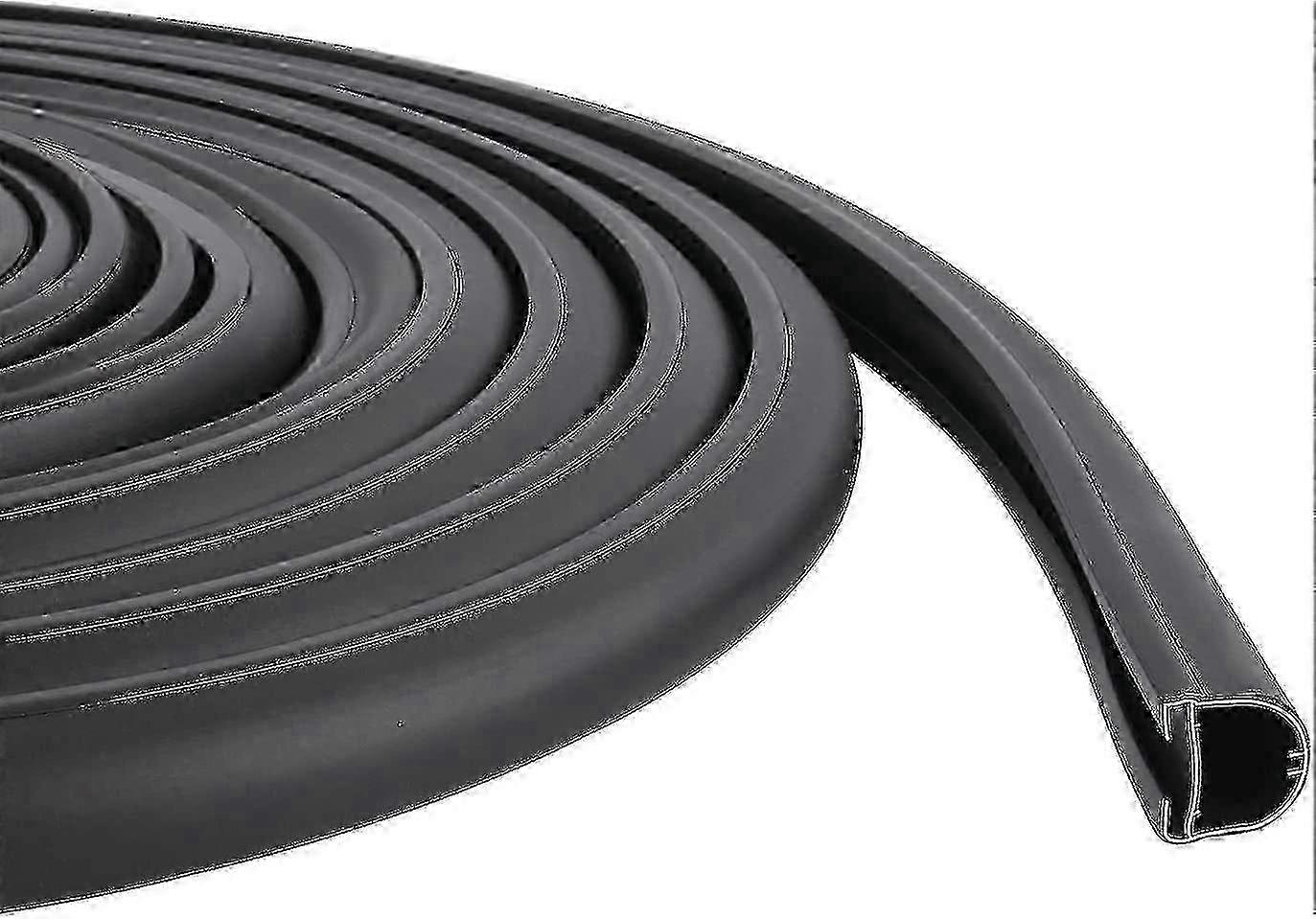 2025 New Rv Slide Out D-seal Black Rubber Weatherstrip Exterior Molding Trim 1' X 15/16' X 35' Replacement For Rv Camper Trailer Slideout System 018-3