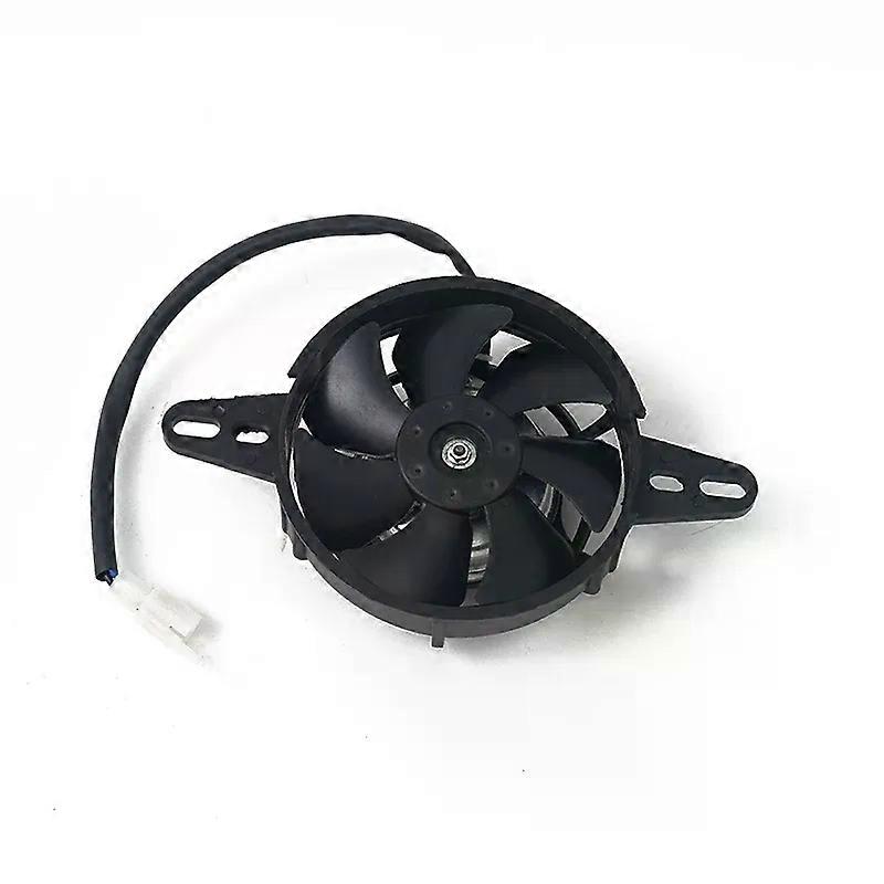 12Vオートバイ冷却ファンオイルクーラーエンジン電気ラジエーター150cc-250ccダートバイクモトクロスATVゴーカートクワッドに適合