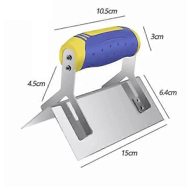 One Piece Of Inner And Outer Corner Trowel Internal And External 90 Degree Sheet Rock Stainless Steel Drywall Corner