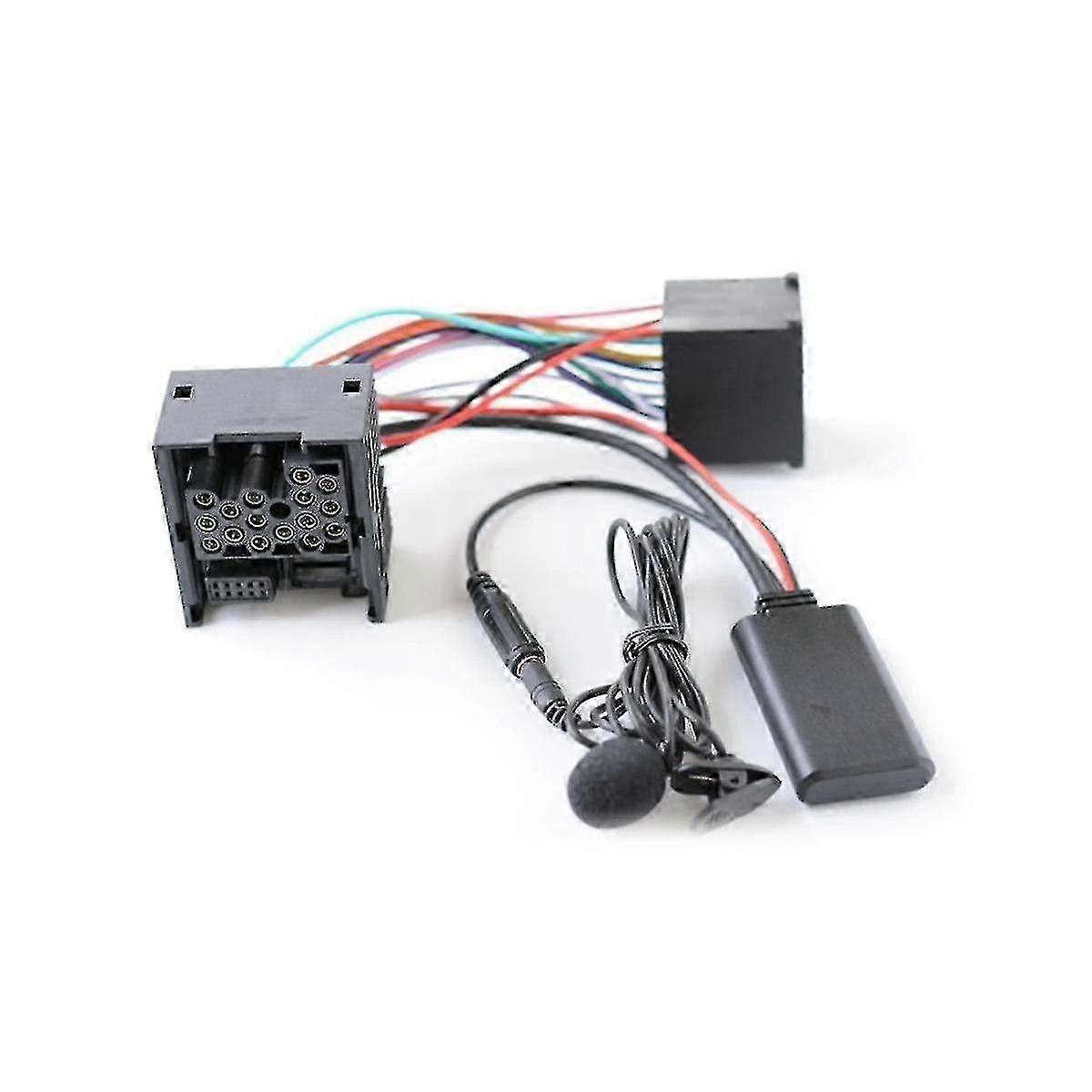 10pin Bluetooth Aux Adapter compatible with Car Stereo, Compatible with E46 Media Jack
