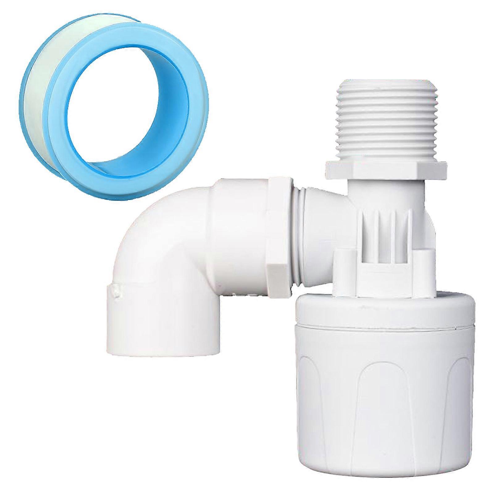 Water Level Control Box Auto Float for Valve for Automatic Control Water Level in Water for Tank and Pool (1/2" 3/4" 1" Multicolor