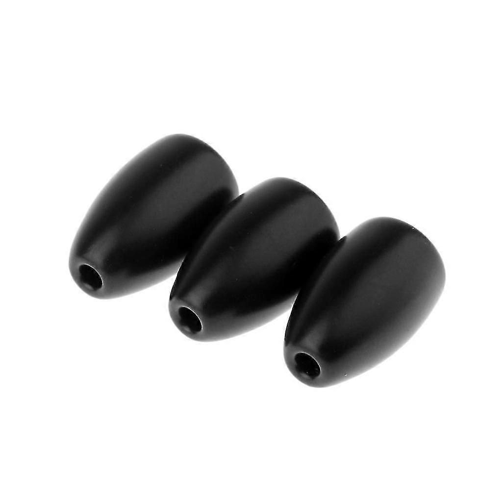 Tungsten Flipping Weights Bullet Shape Fishing Sinker 3 16 oz 3pcs