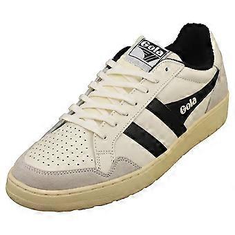 Gola Eagle Mens Casual Trainers in Off White Black