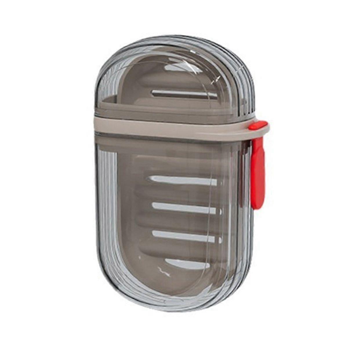 2pcs Travel Soap Case, Leak Proof Soap Holder for Bathroom