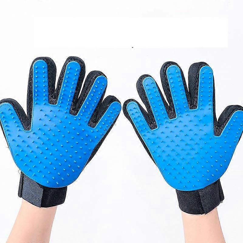Luxury Pet Care Gloves for Cats and Dogs - Hair Removal, Shedding Control, Durable Silicone Material, Effective Massage Tools