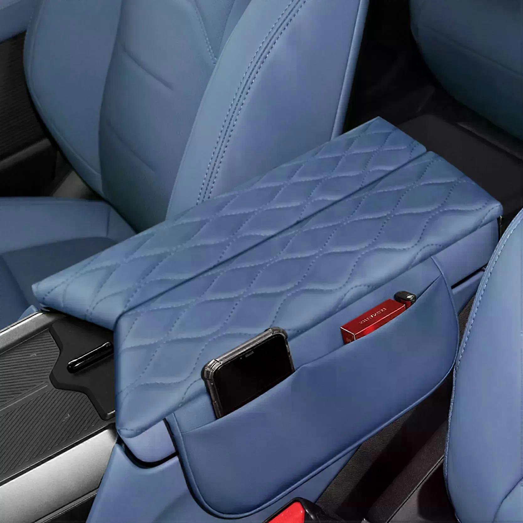 compatible for Jiyue 01 Car Styling Armrest Box Cover Cushion Armrest Box Anti Dirty Cover Dustproof storage box Auto Accessories