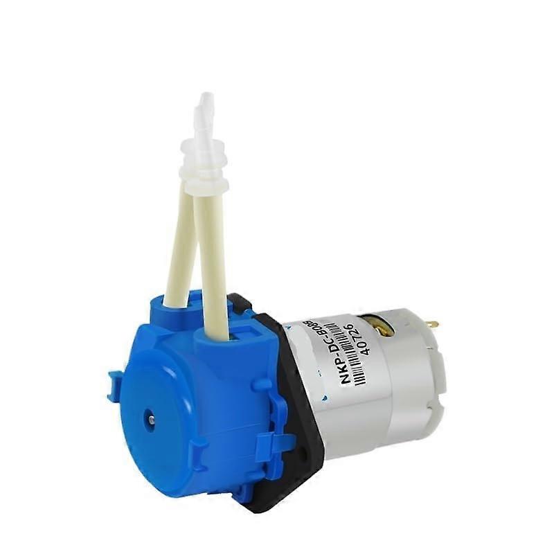 Kamoer NKP Micro Peristaltic Pump 5-Pack 6V/12V/24V Low Flow Metering Pump with Blue BPT Tube Model B08