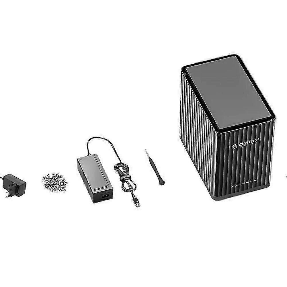 HDD Docking Station 5 Bay Personal Storage Hard Disk Cabinet Xternal Multi Bay Hard Disk Compartment EU Plug