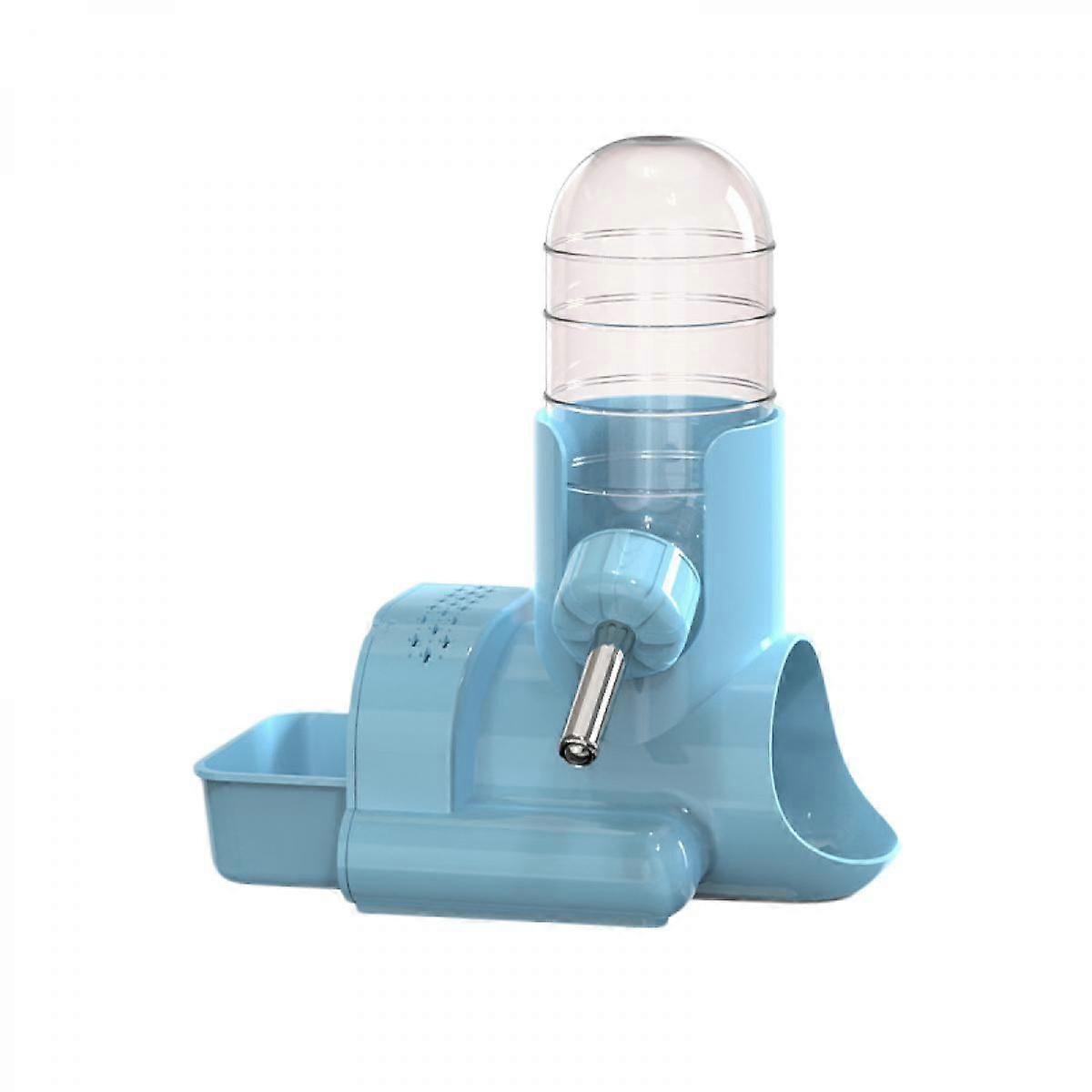 Hamster Water Bottle with Food Container Base Hut Drinking Dispenser for Dwarf Hamster Rats Mouse Gerbil Mice