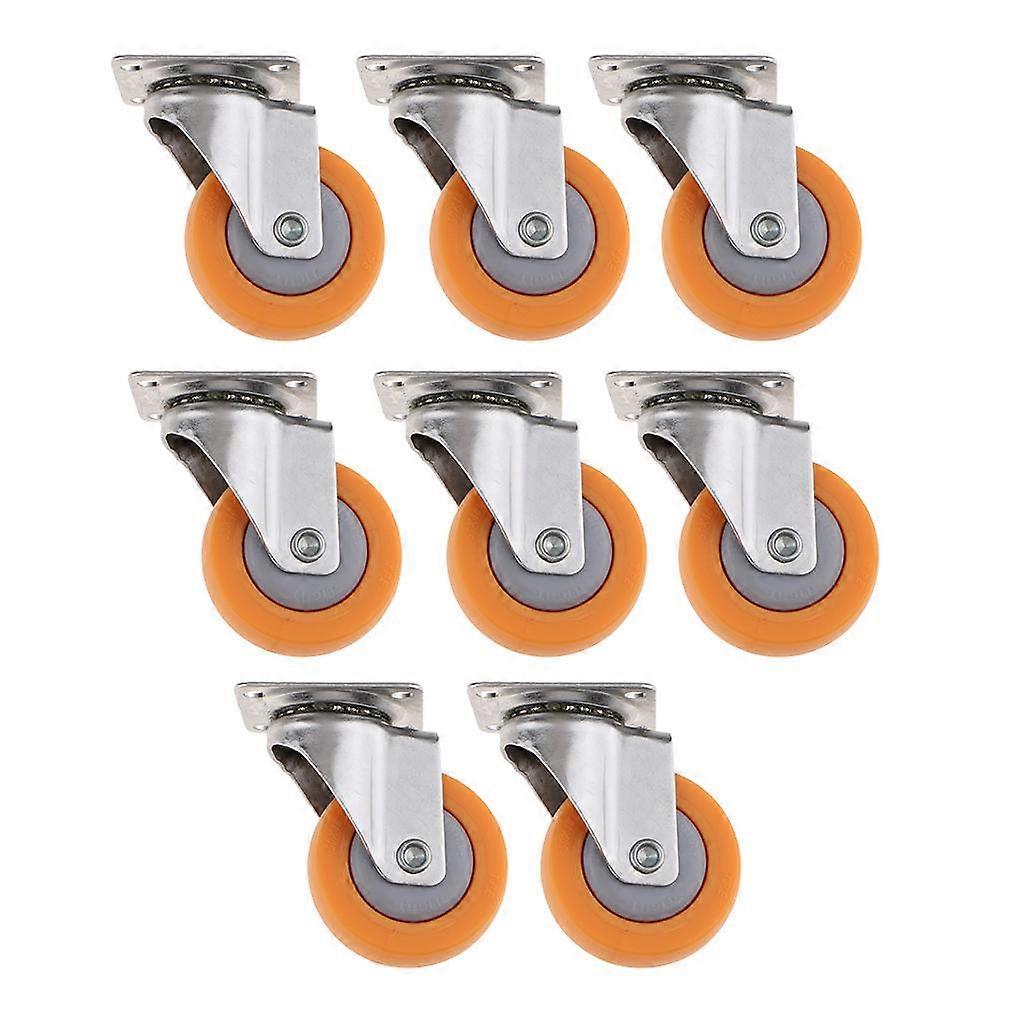 Caster Wheels, 2 Inch Industrial Nylon Wheels