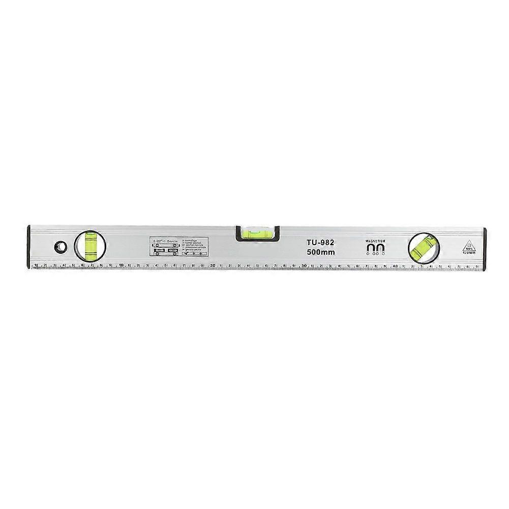 Precision Magnetic Aluminum Alloy Spirit Level Three Level Bubble Ruler Measure Tool