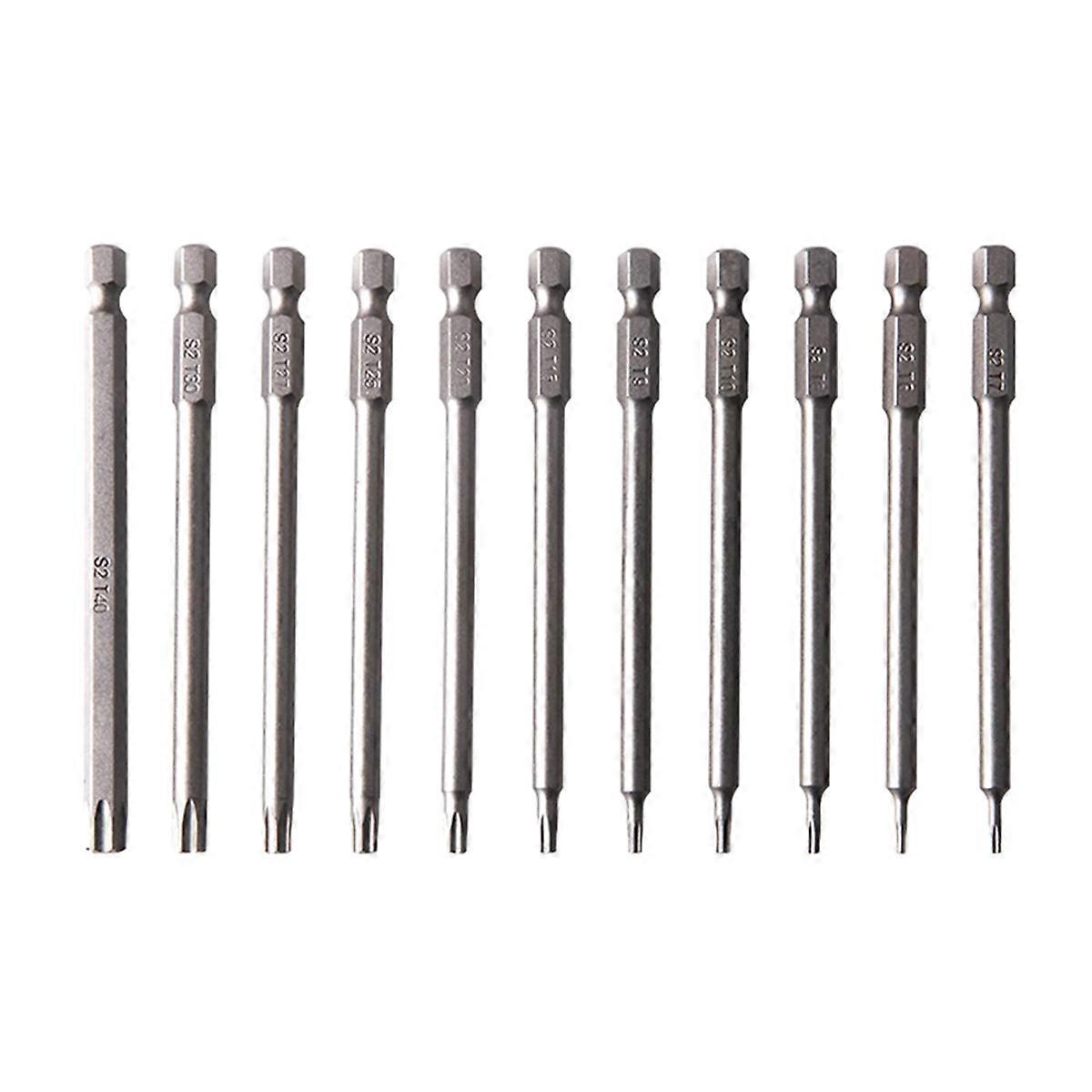 11Pcs Hex Screwdriver Set Extended Hex Handle Screwdriver