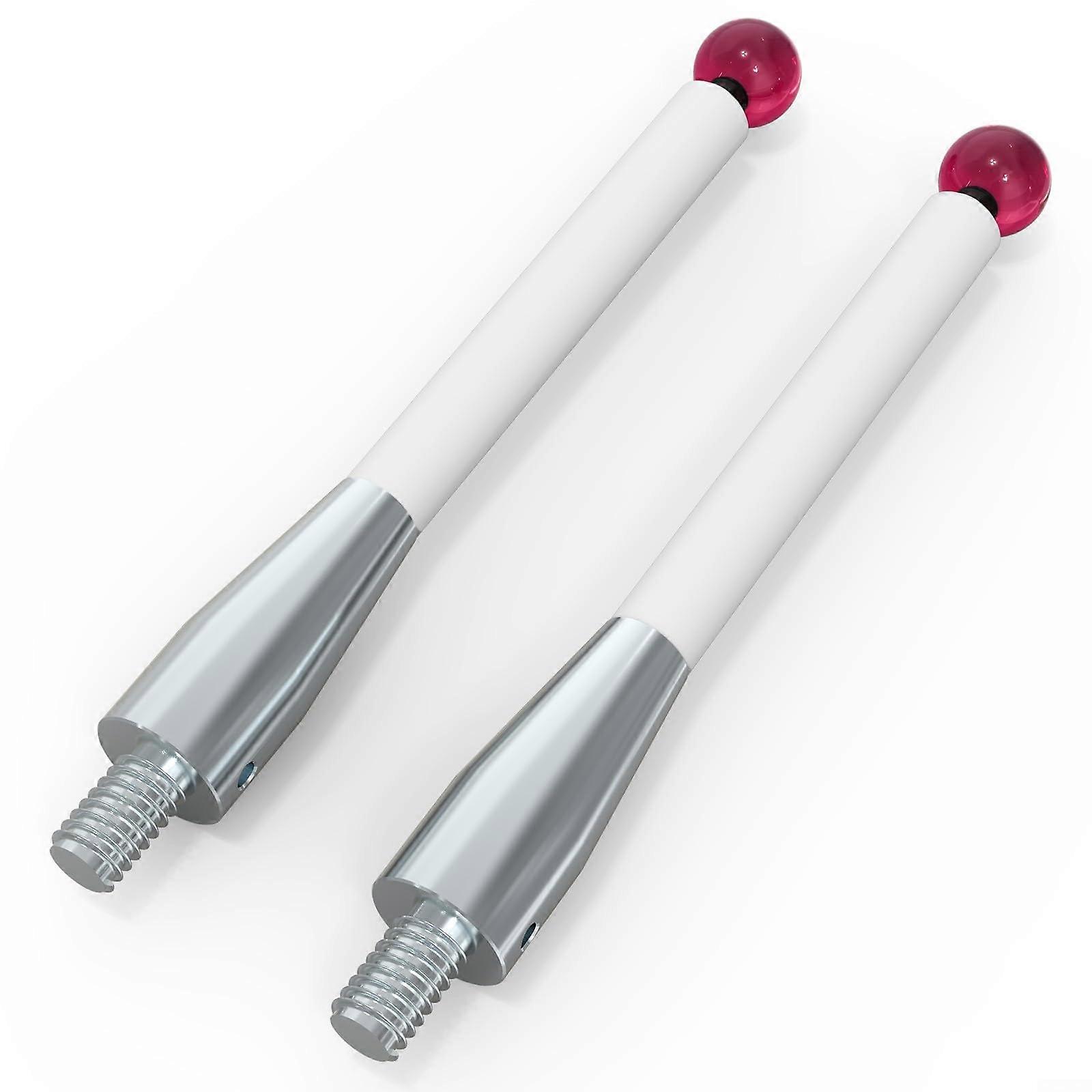 CMM Touch Probe Stylus 2Pcs for Renishaw A-5000-3709 50mm Ceramic Stem 6mm Ball Test Probes Leads