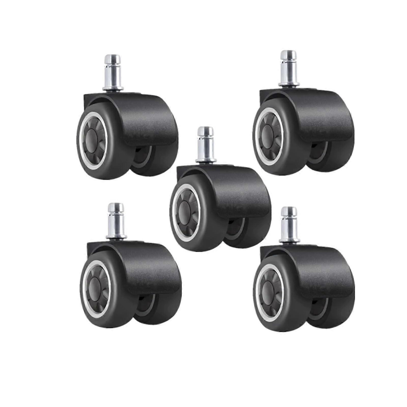 5 pieces/lot 2inch caster wheels 11 mm elastic ring TPR quiet office chair M11(SJB920420A) 2 inch SJB920420A