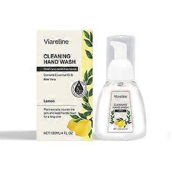 Sapone schiumogeno per le mani (gusto limone) Sapone per le mani delicato per la pulizia, lenitivo, decontaminante, idratante e curativo