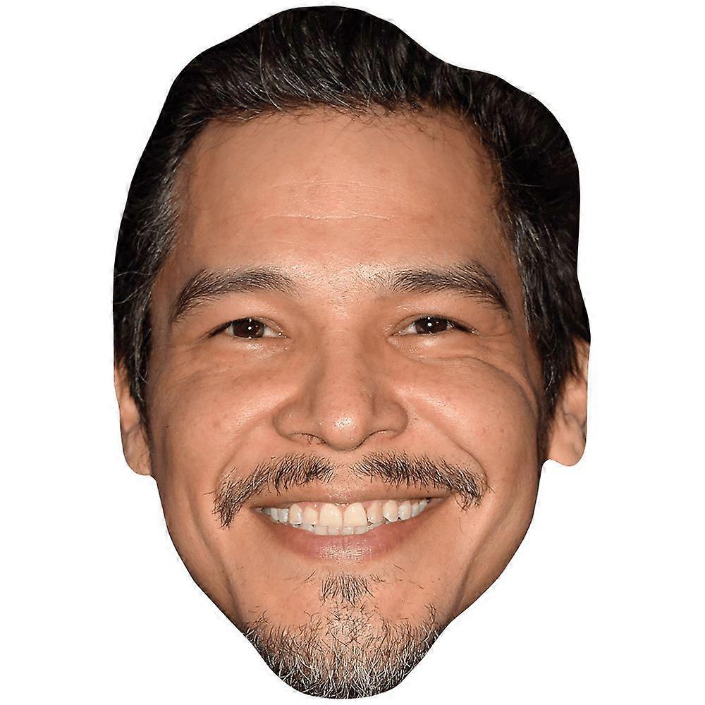 Nathaniel Arcand (Smile) Big Head. Larger than life mask.