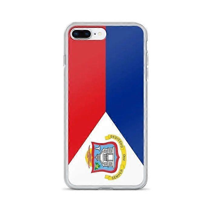 Saint-Martin Flag Phone Case - iPhone 8 Plus