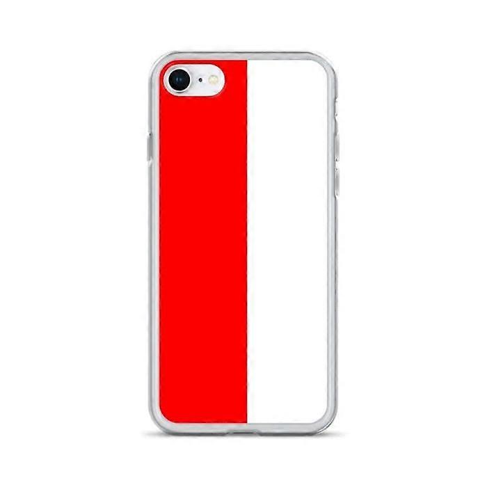 iPhone Case - Multicolor - Indonesia Flag - Flexible - TPU - Compatible with iPhone SE 2020