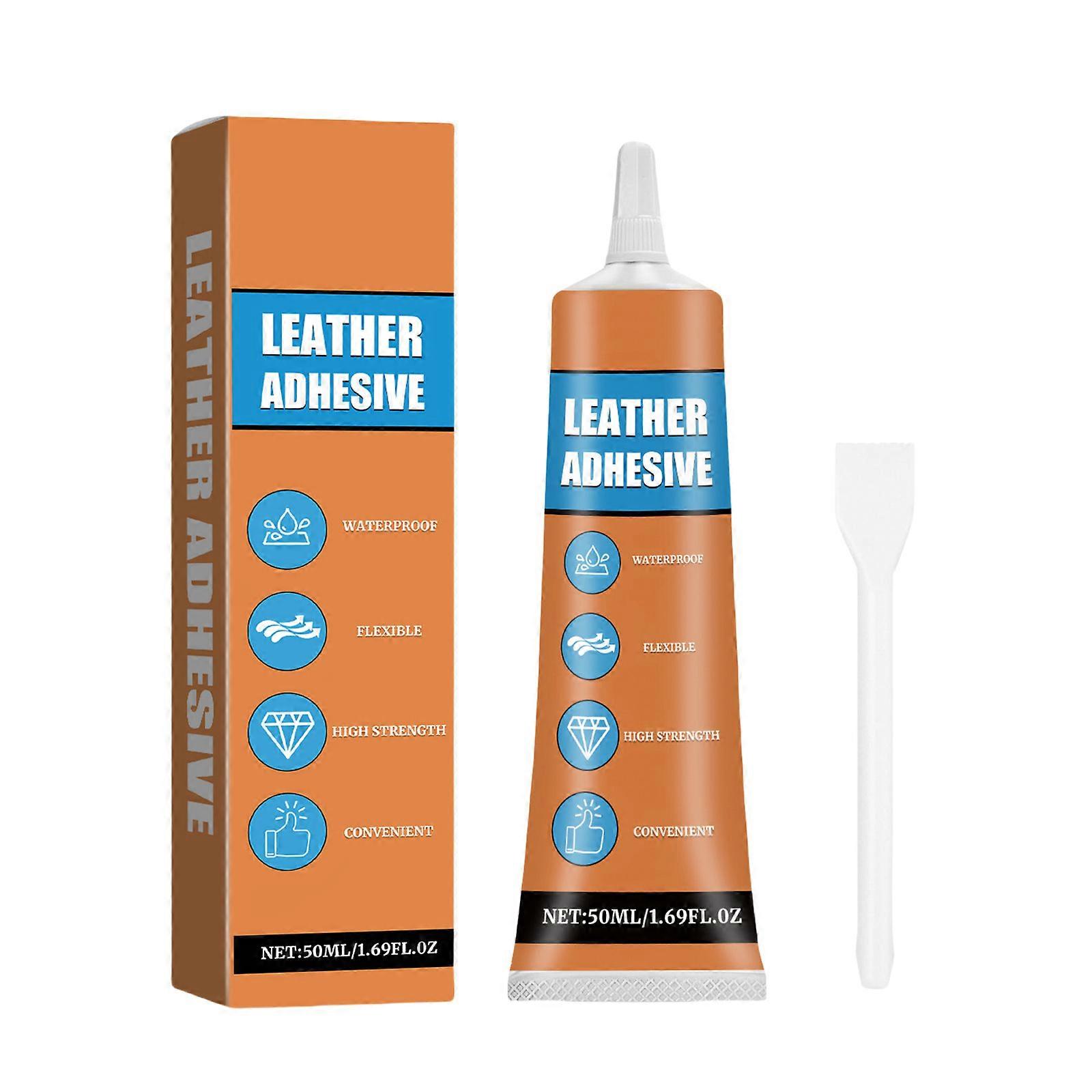 Leather Repair Adhesive with Easy Application Leather Bonding Solution 60ml for Quick Fixes on Sofas Jackets Car Seats