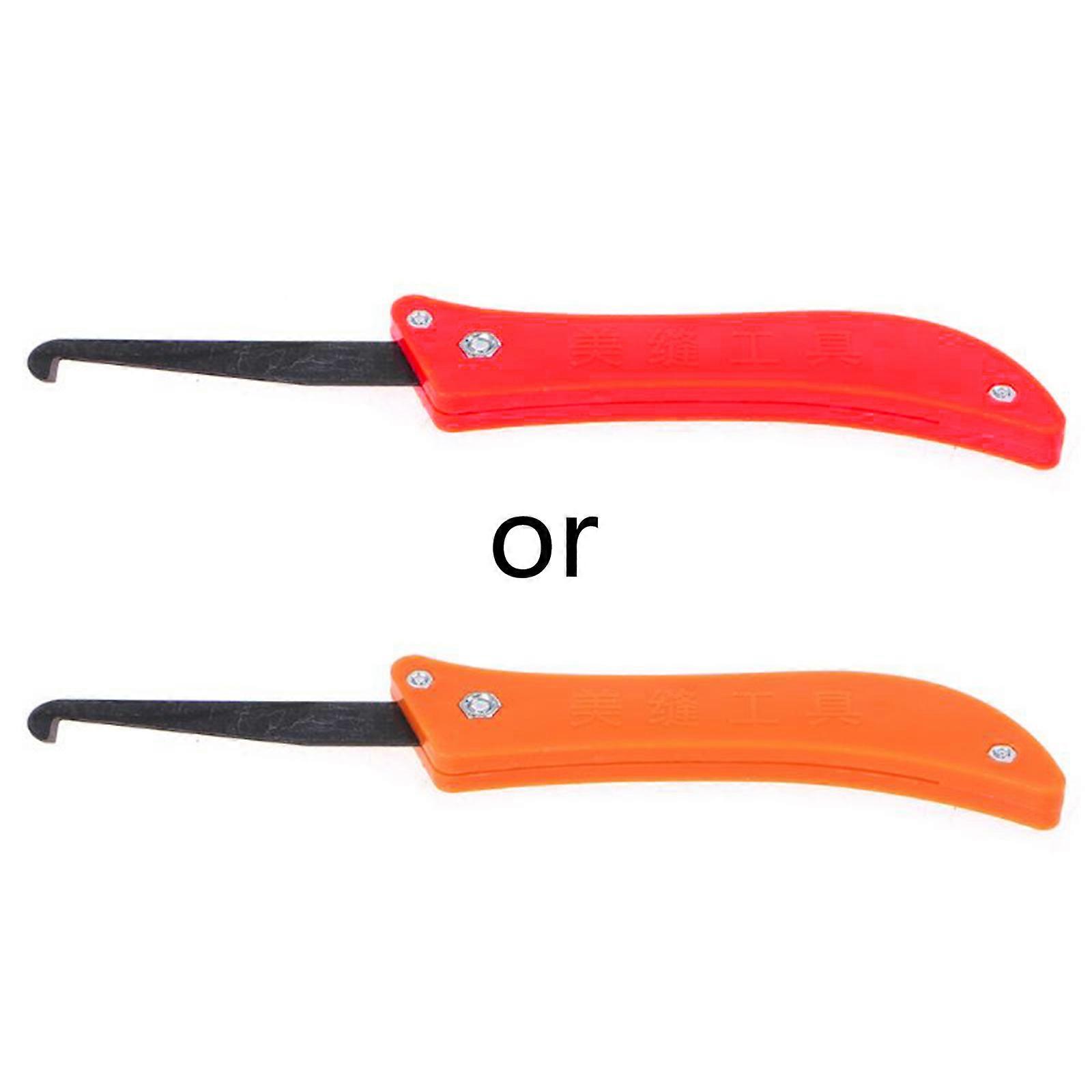 Grout Repairing Stick Ceramic Floor Grout Glue Gap Scraping Construction Tools Handheld Folding Hook Knife for Tile