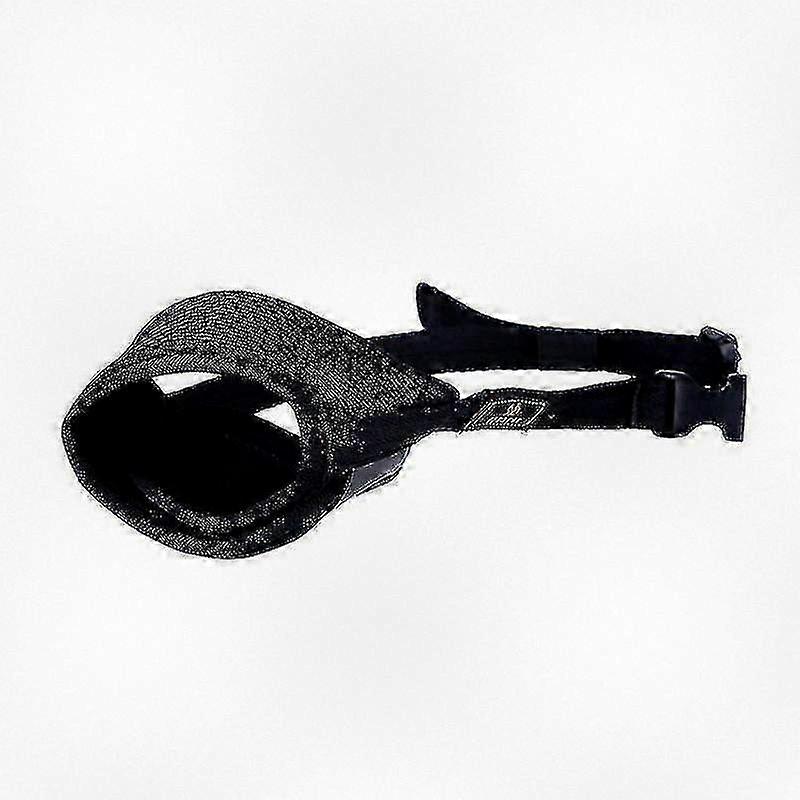 Breathable Nylon Dog Muzzle, Adjustable Fit for Small and Medium Dogs, Secure and Quick Adjustment to Prevent Biting, Chewing, and Barking