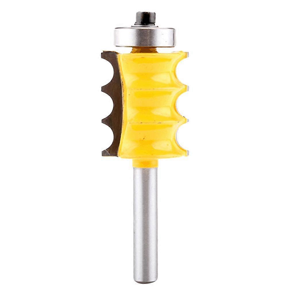 3/16" Radius Triple Bead Trim Molding Router Bit - 1/4" Shank