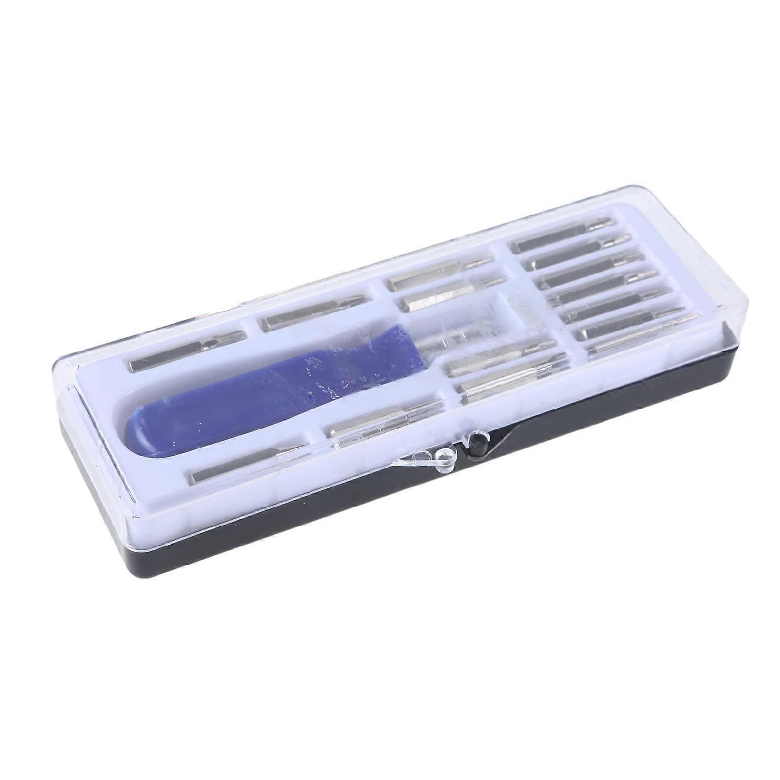 Multifunctional Screwdriver Set 16 in 1 Combination Multi Bits Precision Magnetic Kit Mobile Phone Camera Home