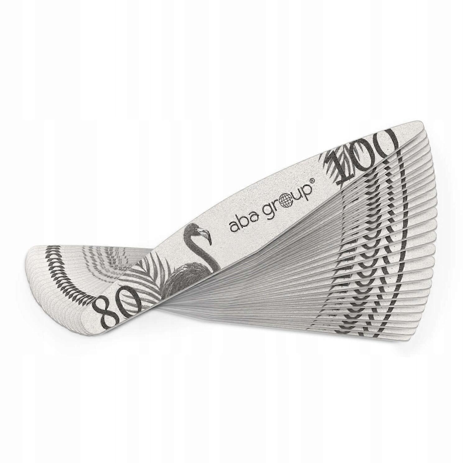 Aba Group Nagelfil WINGS 100/180 STANDARD - FLAMINGO, 25 stycken