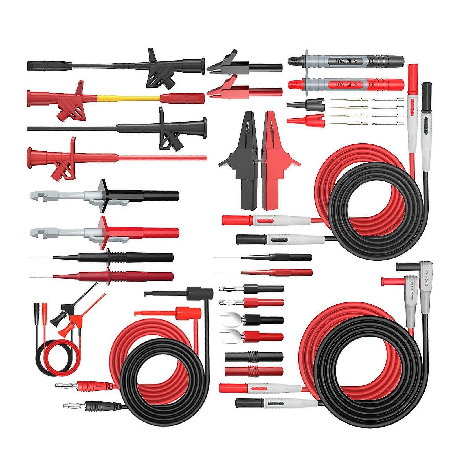 Multimeter Leads Kits Test Hook Clips for Digital Multimeter Test Leads