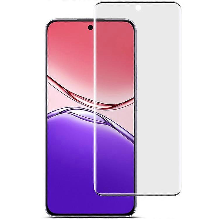 Oppo A5 Pro 5G 3D湾曲強化ガラスフルスクリーンプロテクター(エッジなしバージョン)に対応したIMAK