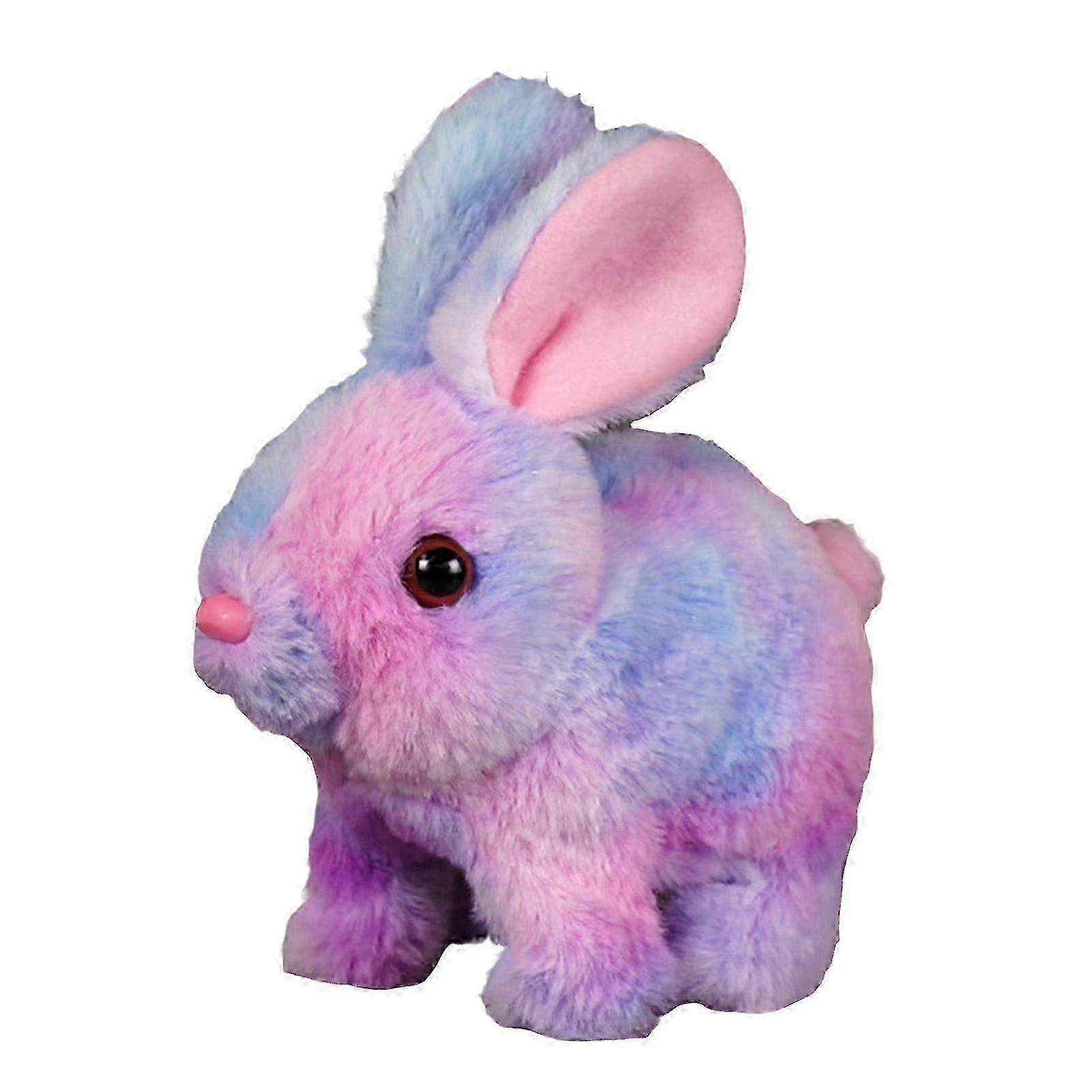 Bunby Realistic Talking Walking Bunny Toy, Easter Interactive Plush Robot