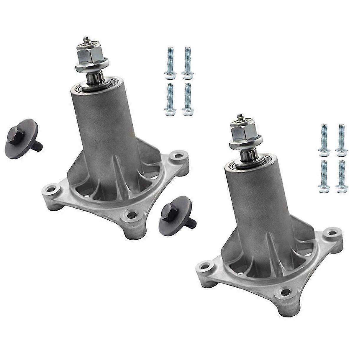 2Pack 587819701 187292 Mandrino piatto tosaerba per sostituzione trattorino Husqvarna