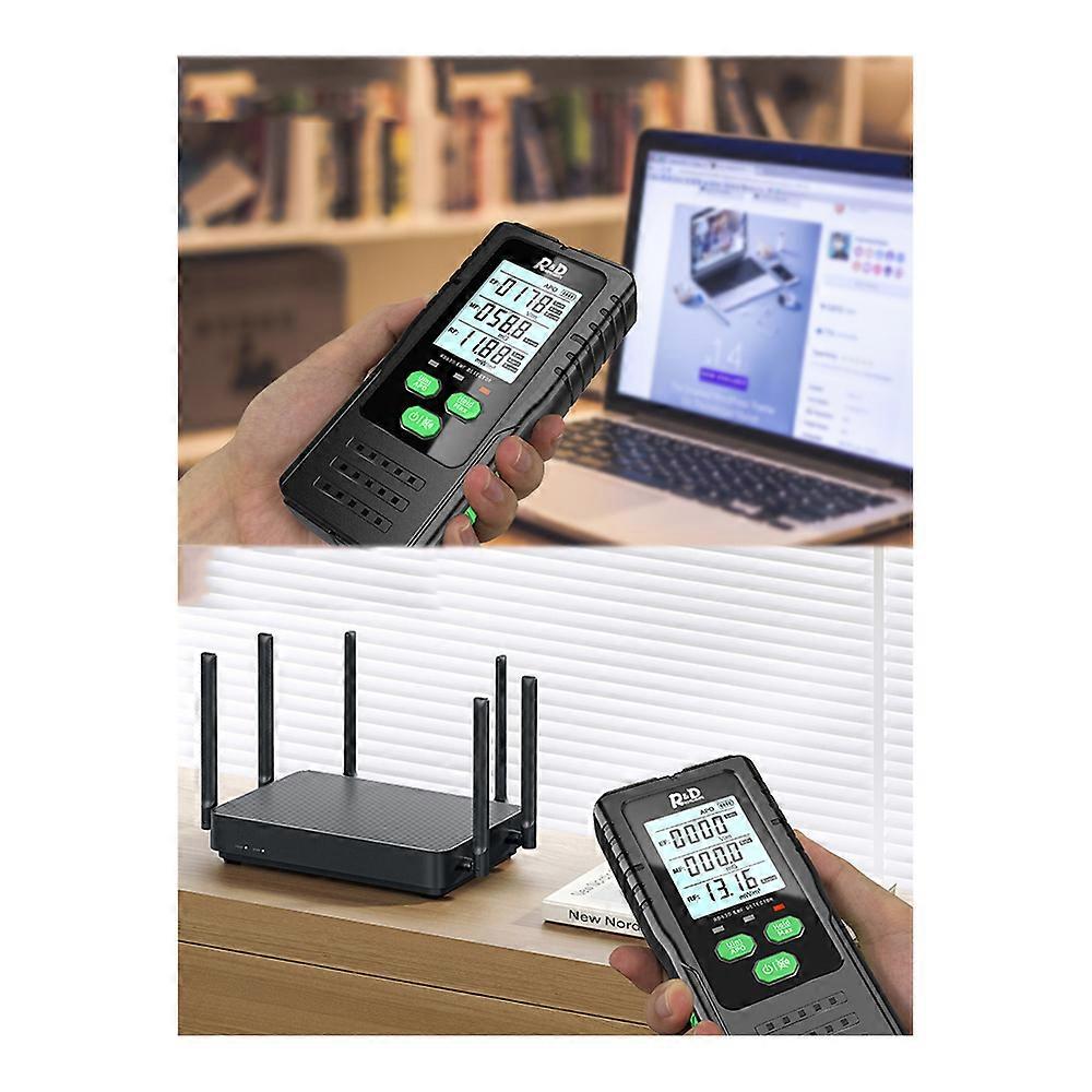 3in1 Multifunctional Electric Field Magnetic Field RF Radiation Detector Handheld Electromagnetic Radiation Tester EMF Meter Portable Radio Frequency