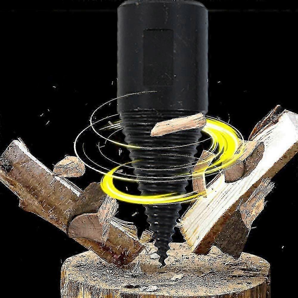 -32mm Log Splitter Wood Splitter Heavy Duty Drill Screw Cone Driver Fire Wood Log Splitter Splitting Wood Cone Bit