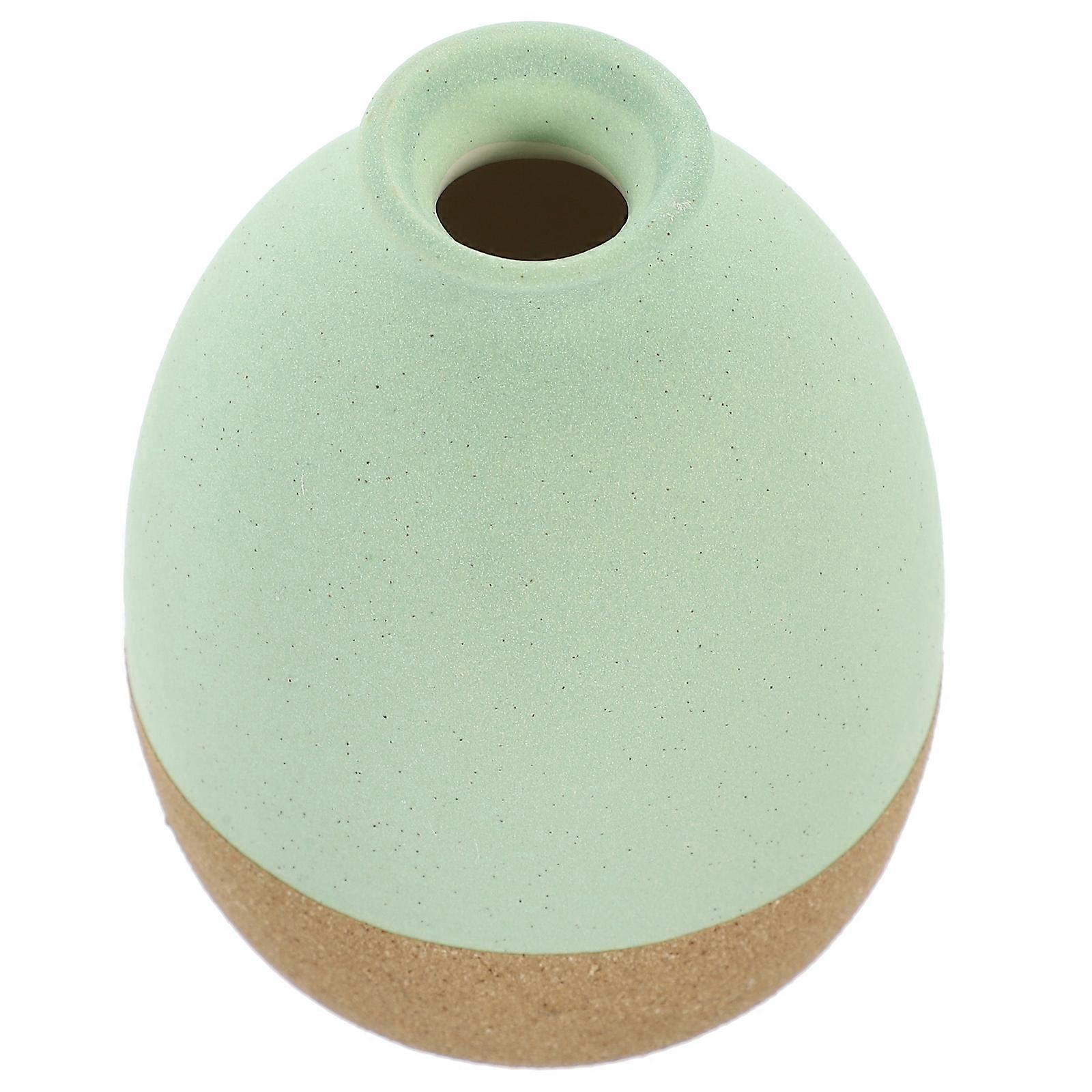 Table Vase Ceramic Flower Vase Nordic Style Vase Decorative Item for Desktop Flower Arrangement Ceramic Craft Vase 1Set