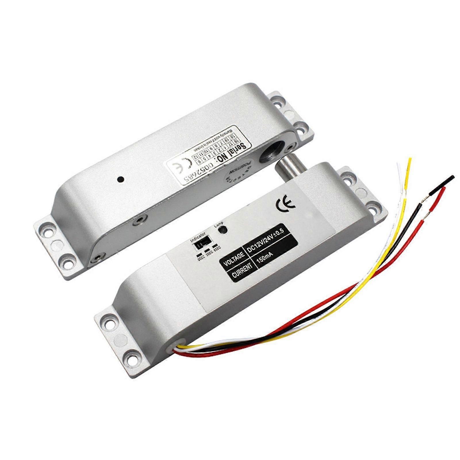 Open-mounted electric plug lock access control electric lock hanging electric plug lock access control electric lock delay open-mounted electric plug 