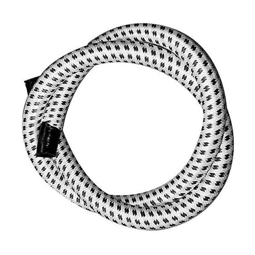 Nylon Steam Hose For Ironing Clothes High-Temperature Resistant Flexible Replacement Part White 1Pack